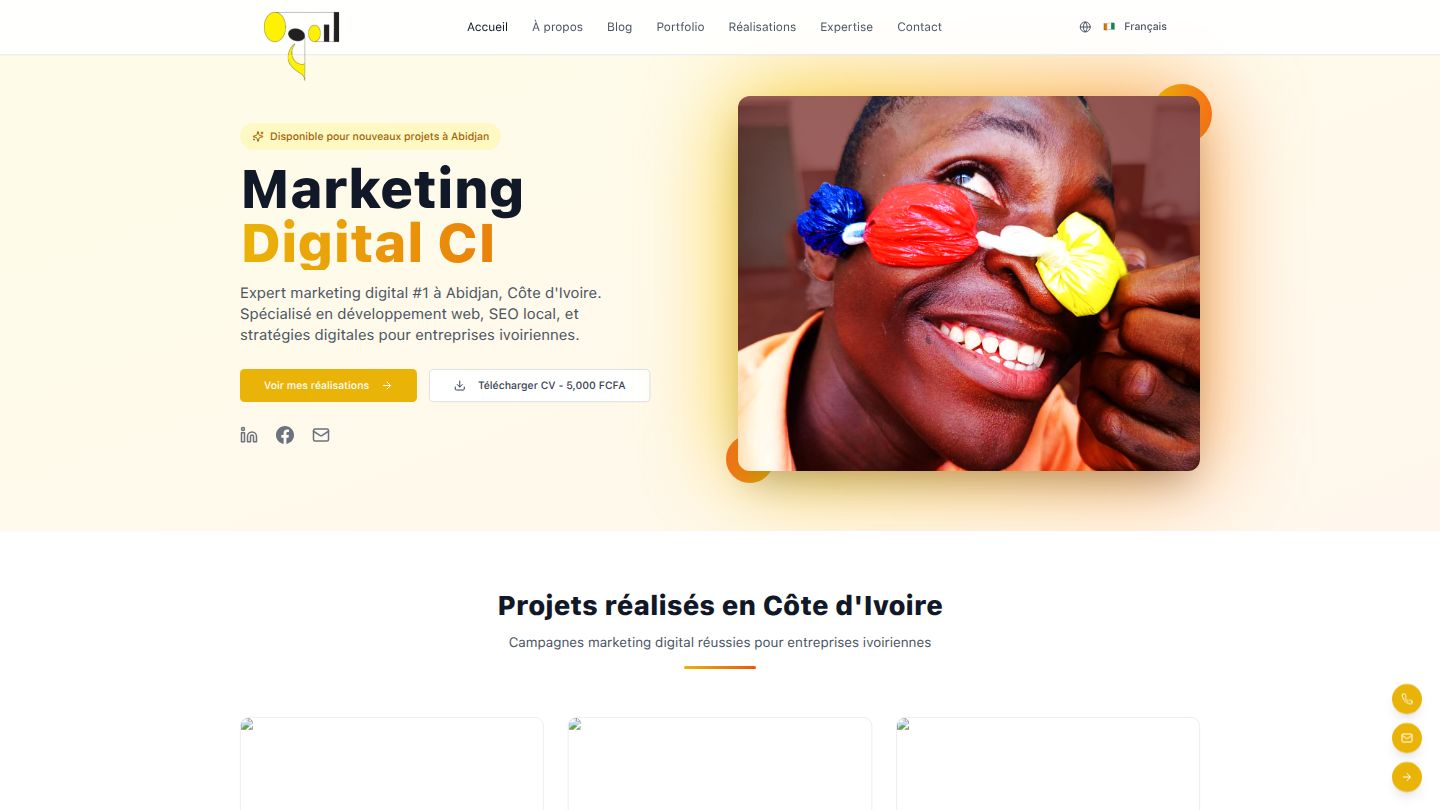 Ogouayenon Digital Marketing Platform