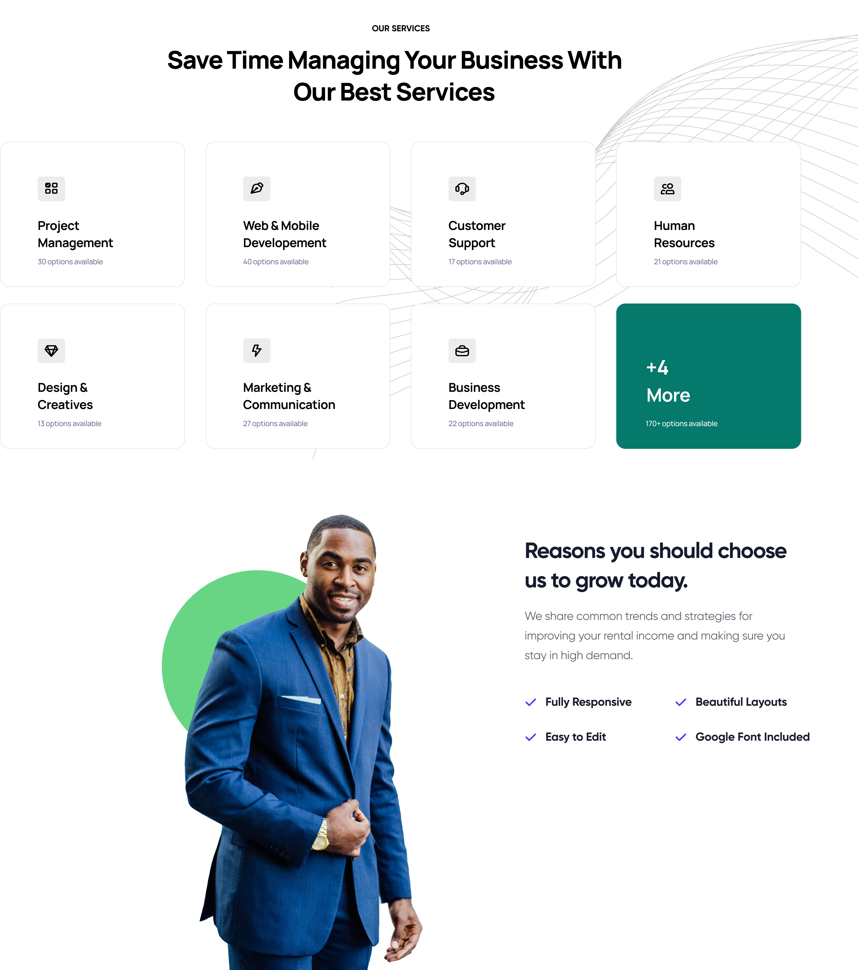Professional businessman